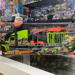 RsToys Camión Gigante Caza De Dinosaurio