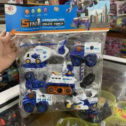 Set d policía Transformers 