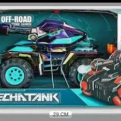 Tanque de guerra lanzadora de hidrogel 