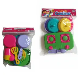 Set de cocina de colores 