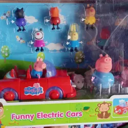 Carro de Peppa Pig con personajes