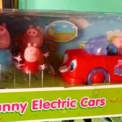 Carro de Peppa Pig con su Familia
