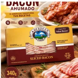 Bacon lasqueado 340g
