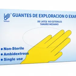 Guantes de látex 100u