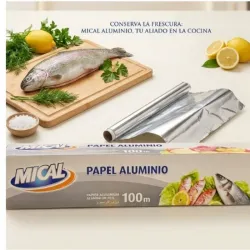 Papel Aluminio 100m