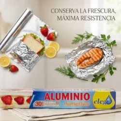 Papel Aluminio 30 metros