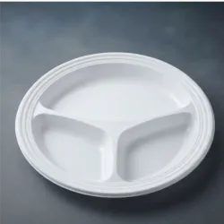 Plato con divisiones
