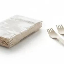 Tenedor de madera