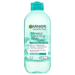 Agua micelar con ácido hialurónico y Aloe Vera