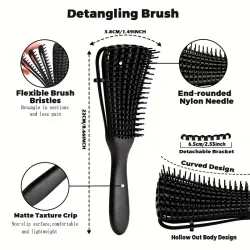 Cepillo para cabello rizado