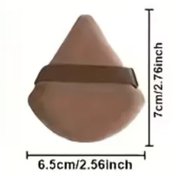 Esponja para polvo triangular