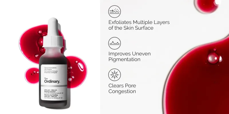 Exfoliante AHA 30% + BHA 2%, Peeling Solution