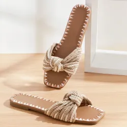 Sandalias beige