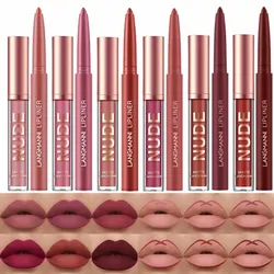 Set de delineador + brillo labial mate