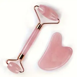 Set de rodillo + Gua Sha