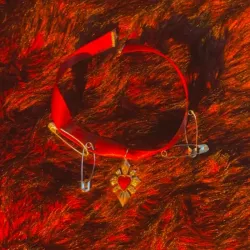Choker con alfileres 🧷❤️
