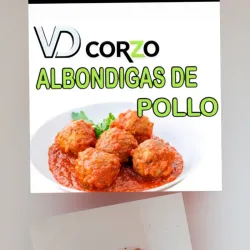 Albóndigas  500 g  de Pollo trae aproximadamente  30 u
