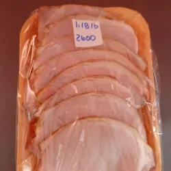 Bandeja de lomo ahumado  lasqueado