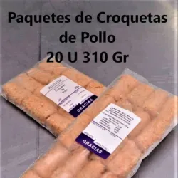 Croquetas de pollo (20 u)