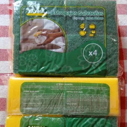 Estropajo  salvauñas de 4 u el pack