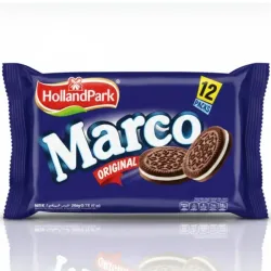 Estuche de Galletas  con crema de vainilla  .Paquete trae 12 pqtes .