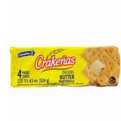 Galletas Crakeñas sabor mantequilla 324g