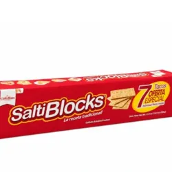 Galletas Saladas Salti Blocks 7 tacos