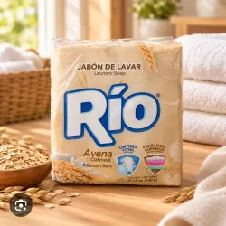 Pack de 4 u de jabones de lavar Rio (Avena) 640 g