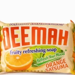 Jabón Deemah  fragancia  naranja  90 g