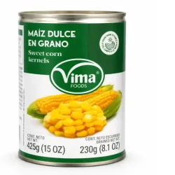 Maíz dulce en Grano 🌽