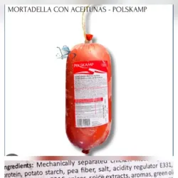 Mortadella con Aceitunas