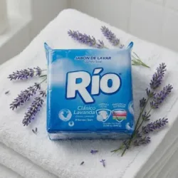 Pack de 4 u de jabones de lavar Rio (fragancia lavanda 🪻) 640 g