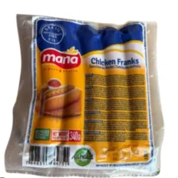 Salchichas  de pollo 10 u