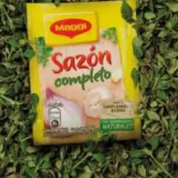 Sazón completo( Ajo , Orégano , cúrcuma  y cebolla )