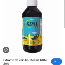 Vainilla KDM Gold 250 ml