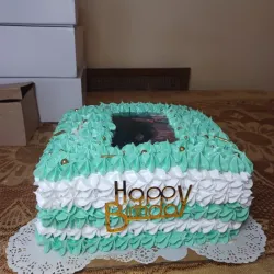 Cake cuadrado Doble altura