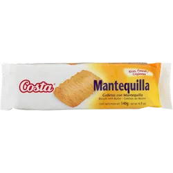 Costa Galletas Mantequilla (140gm)