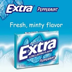 Extra Long Lasting Flavor Peppermint (15Sticks)