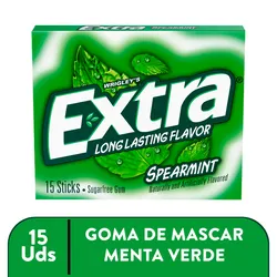 Extra Long Lasting Flavor Spearmint (15 Sticks)