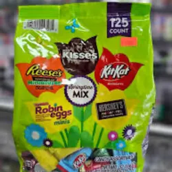 Hershey Surtido de Chocolates Surtidos de Primavera (39.5 Oz 125 Piezas)