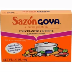 Sazón Goya con Culantro y Anchiote(36Pack)