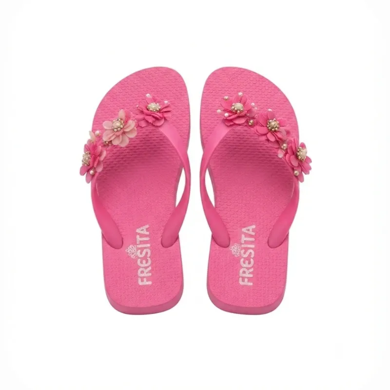 Chancletas Flores