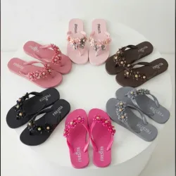 Chancletas Flores