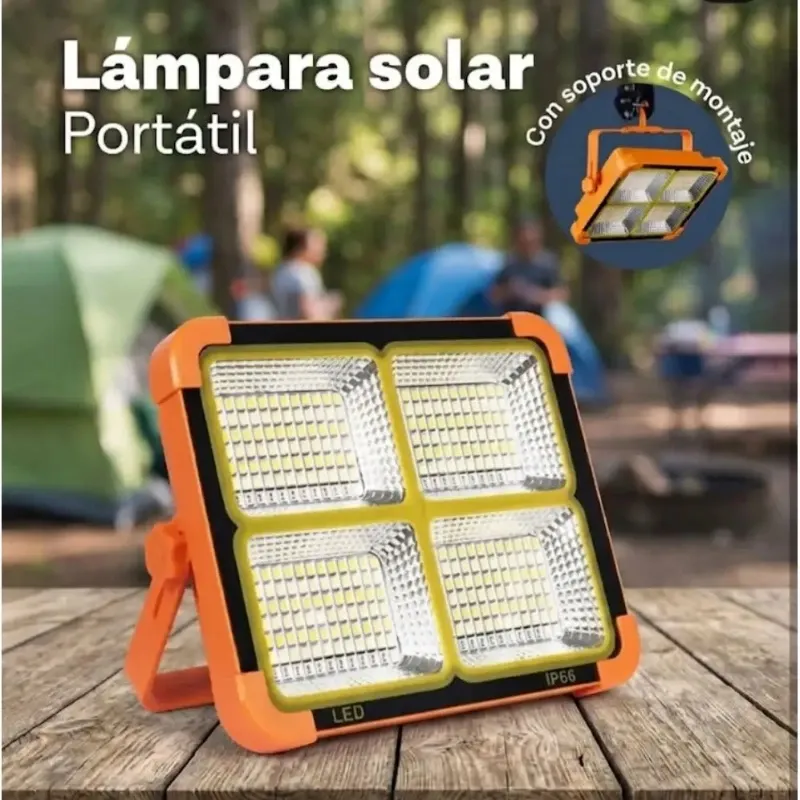 Lámpara Solar Portátil