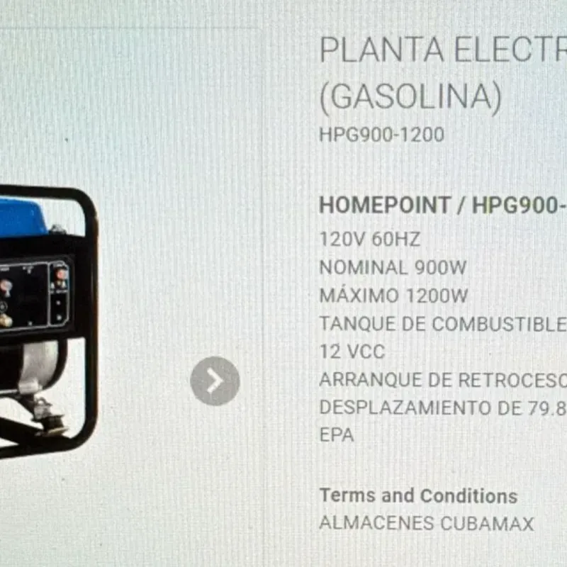 Planta eléctrica 