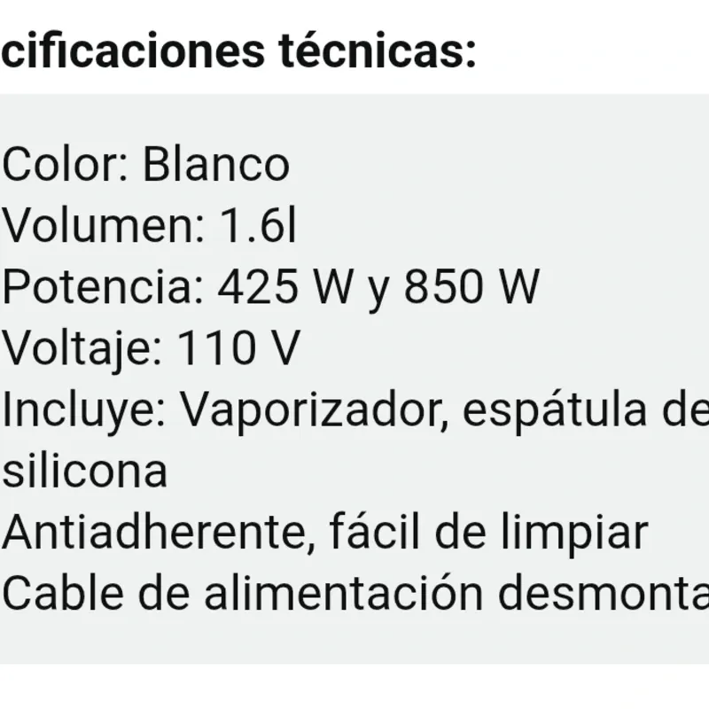 Sartén eléctrico