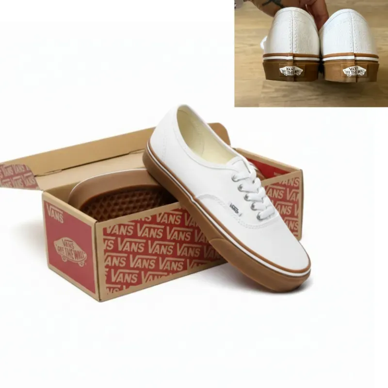 Tenis Vans Skate Chukka Low White Gym Bottoms