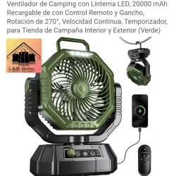 Ventilador Recargable