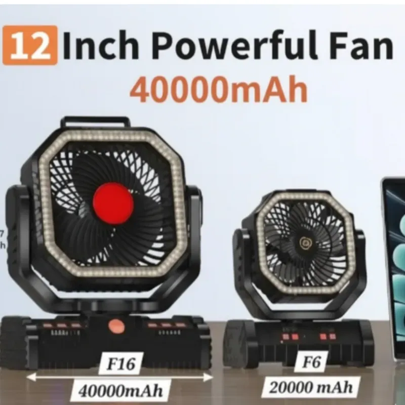 Ventilador recargable 