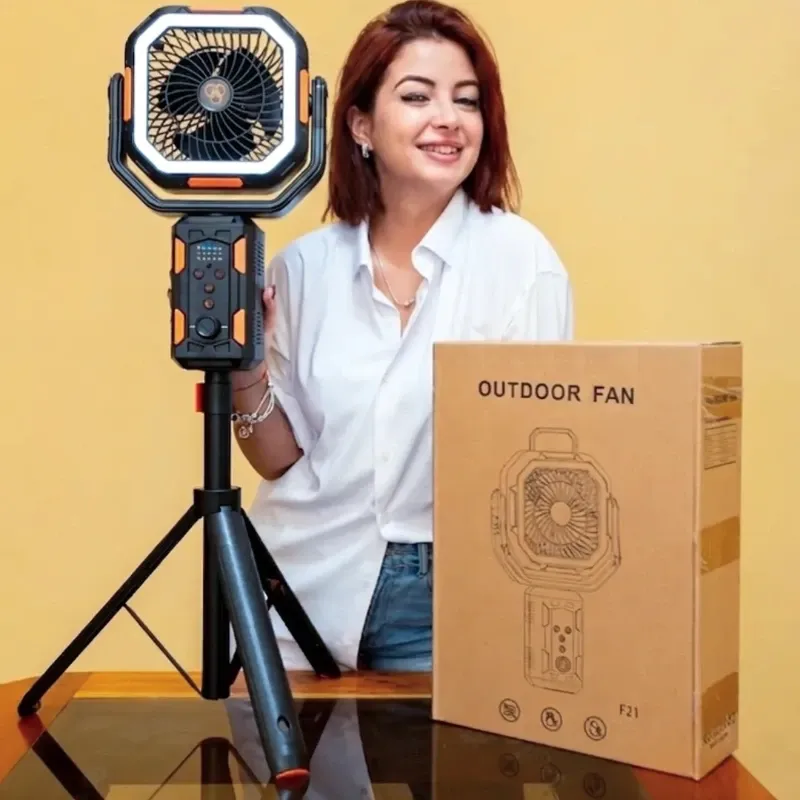 Ventilador recargable